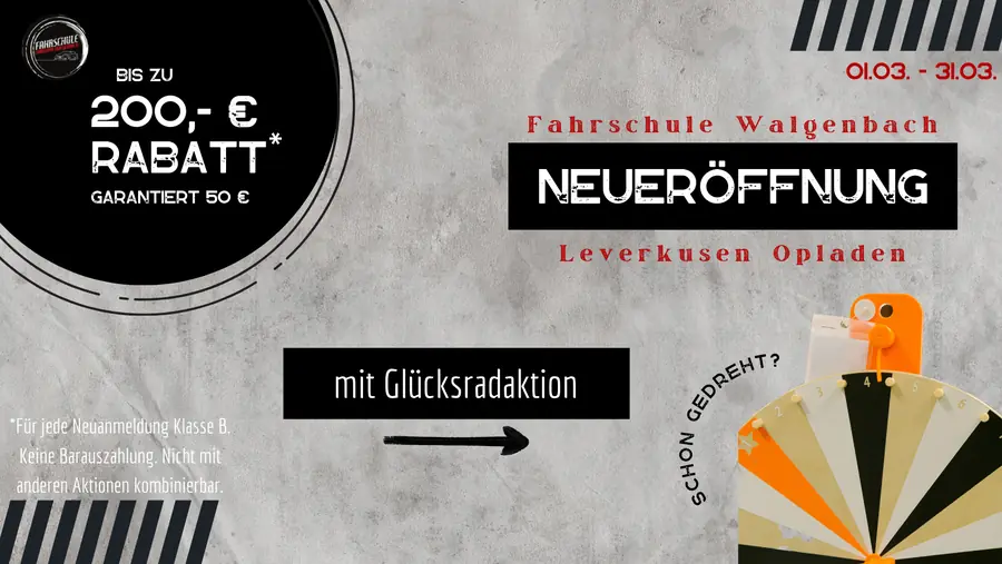Neueröffnung Leverkusen-Opladen