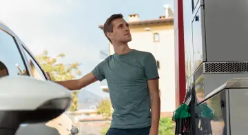 Tankstelle/Saisonkennzeichen