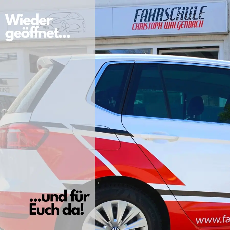 Wieder geöffnet...