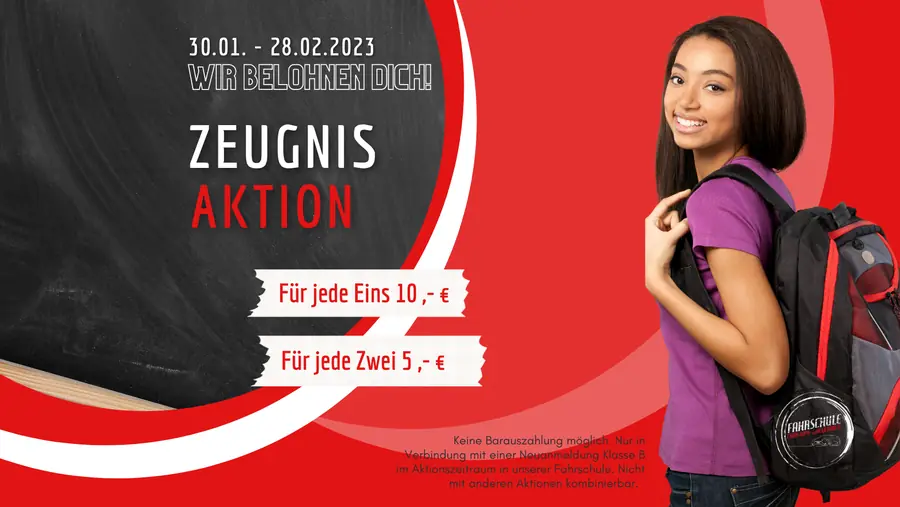 Zeugnis Aktion